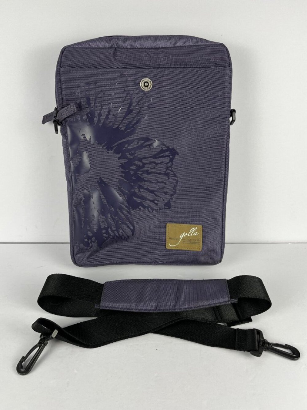 GOLLA Generation Mobile Laptop Case Messenger Bag Purple 13" Laptop